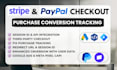 setup stripe and paypal third party checkout conversion tracking