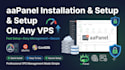 new install and fix aapanel on any vps server