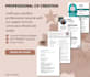 create a professional ats friendly CV and cover letter