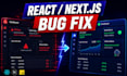 fix react js, next js, and ai generated web app bug