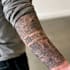 draw an awesome tattoo sleeve art