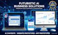 create ai chatbot, website prototype and app prototype for your business