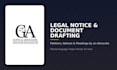 draft your legal notice or demand letter