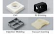 design your plastic injection mold and provide a 3d printed prototype