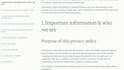 draft an india compliant privacy policy under the dpdp act