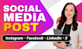 design social media posts and static ads for facebook and instagram