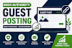 create powerful guest posts backlinks using manual outreach