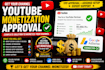 help you get youtube monetization approval and adsense setup