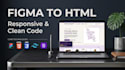 convert figma, xd, psd to html responsive bootstrap5