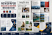 create highquality newspaper brochure layout design