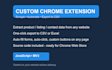 build chrome extension for web scraping with ai