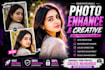 do photo beauty retouching, background removing in best deal