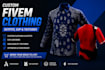 create custom fivem clothing, outfits, eup and textures