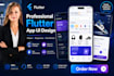 be your flutter app front end developer using mobile app ui ux design