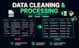 clean, convert and process your CSV and excel data