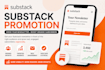 do substack promotion substack newsletter growth to boost organic subscribers