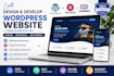 design or develop a modern wordpress website using elementor pro