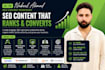 optimize your blog SEO content, meta titles and descriptions