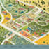make any city map, vector map, event map, road map and travel map design