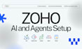 be your zoho CRM expert setup ai automation workflows