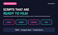 write engaging tiktok scripts with hooks captions and ctas