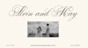 create a digital wedding invitation website with rsvp