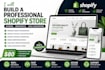 build professional shopify store
