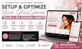 setup and optimize your glossgenius website for salons and beauty spa booking