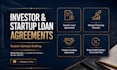 draft custom startup financing and corporate loan contracts