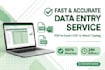 do fast and accurate data entry work