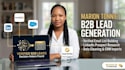 do b2b lead generation, linkedin prospect ,web research and excel data cleaning