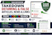 takedown defaming false article,news remove negative links, url on google search