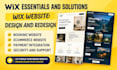 wix website redesign, redesign wix website, wix design and wix website redesign