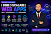 full stack web app with ai integration and cloud deployment
