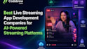 build ai powered realtime ott live streaming saas b2b platforms creator app, rtc