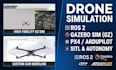 do drone simulation in ros2, gazebo sim, px4, and ardupilot