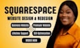 squarespace website design, squarespace website redesign, squarespace redesign