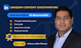 ghostwrite linkedin posts and articles that build authority