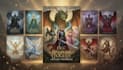 create a dark gothic vampire werewolf fantasy book cover