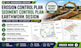design ca fl ga tx ny erosion control plan sediment control plan earthwork