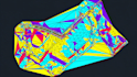 process survey data, lidar elevation and create civil 3d surfaces and contours