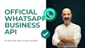 build a whatsapp business api bot with handoff