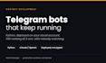 build and deploy a python telegram bot with ai
