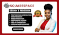squarespace website design squarespace website redesign squarespace development