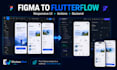 convert figma to flutterflow and build a responsive flutter flow app