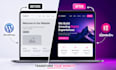 design a custom wordpress elementor website