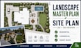 create professional landscape master plan and site plan