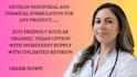 develop industrial and chemical formulations for any product