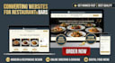 design modern wordpress restaurant, bar website with online ordering, food menu