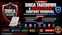 submit dmca takedown notices to remove copyright infringement